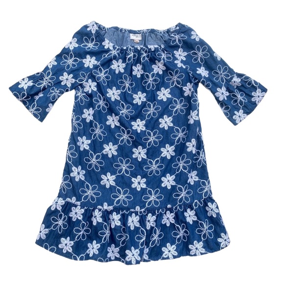 Beige by eci Dresses & Skirts - Beige by ECI Embroidered Floral Shift Dress 4